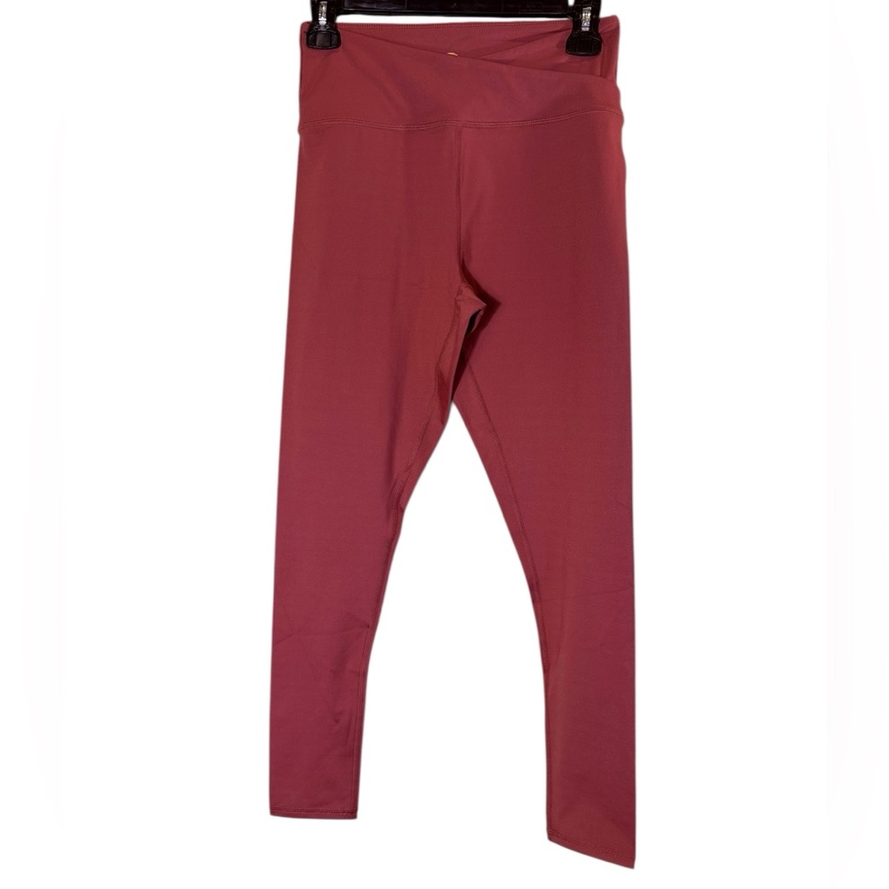Playground Active Women’s Laguna 7/8 Dark Coral Workout Yoga Leggings sz M